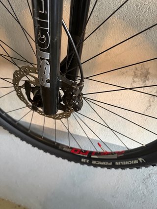 Bicicleta MTB WCR Nero/Rosso Taglia XL