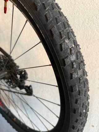 Bicicleta MTB WCR Nero/Rosso Taglia XL