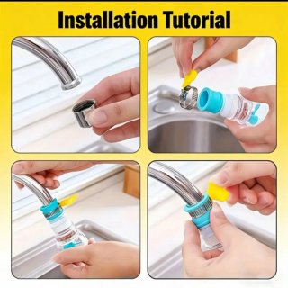 Adaptador Grifo Giratorio Ajustable