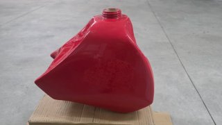 Depósito Gasolina Honda XR 600 R rojo brillo.