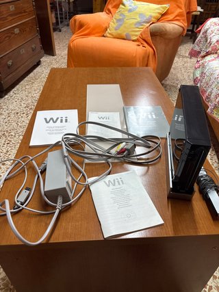 Consola Nintendo Wii Negra