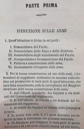 Vade Mecum Della Guardia Nazionale Vintage Raro