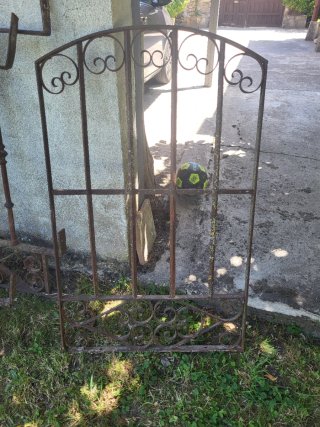 Rejas de hierro forjado antiguas