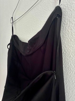 Pantalones anchos negros River Island Talla M