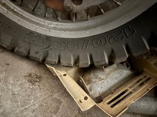Rueda Trasera KTM GS 125 1984