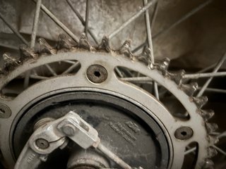 Rueda Trasera KTM GS 125 1984