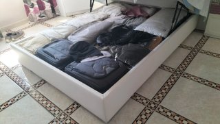 Canapé 135 cm Blanco