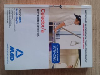Libro test oposición celador-a Comunidad Valencian