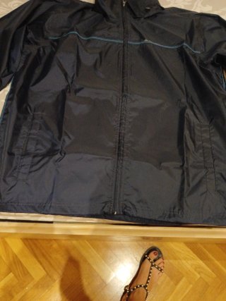 Chubasquero Decathlon Azul Talla Xl