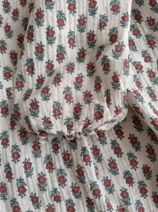 Vestido niña estampado floral