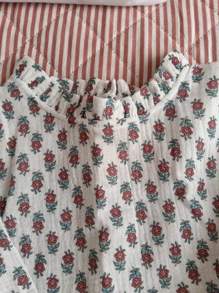 Vestido niña estampado floral