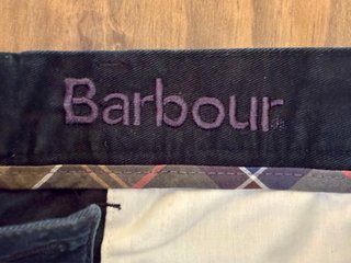 Pantalón Chino Barbour Azul Marino Talla 46