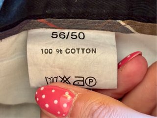 Pantalón Chino Barbour Azul Marino Talla 46