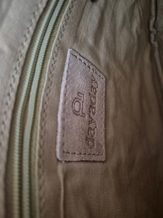 Bolso DAYADAY boho beige bordado espejos