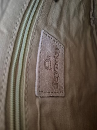 Bolso DAYADAY boho beige bordado espejos