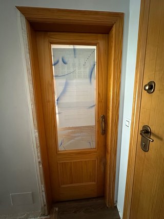 Puertas de pino de casa