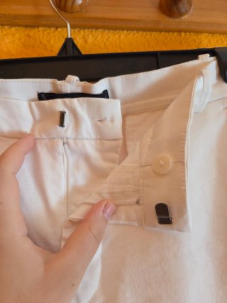 Vaqueros rectos Mango blancos