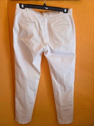 Vaqueros rectos Mango blancos