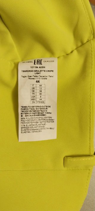 Top Pinko Amarelo