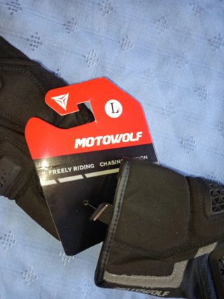Guantes Motocross Motowolf Negros
