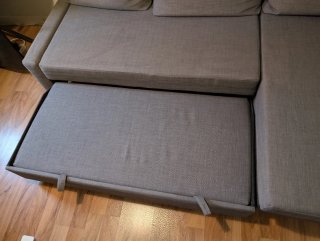 Sofá cama IKEA FRIHETEN gris