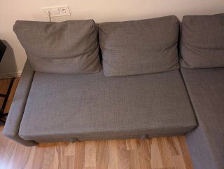 Sofá cama IKEA FRIHETEN gris