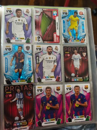 Colección Cromos Adrenalyn 2025-2026