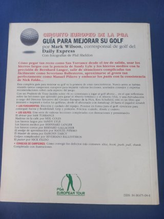 Libro de golf