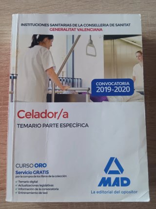 Libro oposición celador-a parte específica (CCVV)