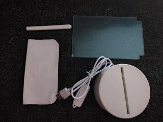 Pizarra LED Lámpara Escritura