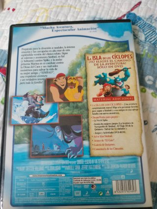 DVD Película Simaad: La Leyenda De Los Siete Mares