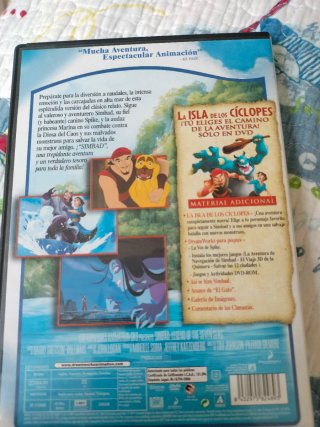 DVD Película Simaad: La Leyenda De Los Siete Mares