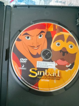 DVD Película Simaad: La Leyenda De Los Siete Mares