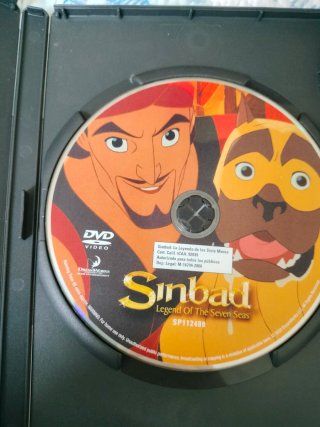 DVD Película Simaad: La Leyenda De Los Siete Mares