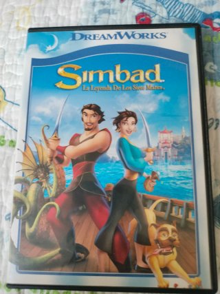 DVD Película Simaad: La Leyenda De Los Siete Mares