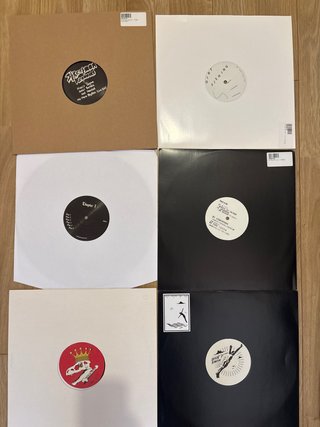 Lote 6 Vinilos 12 Breaks-Techno