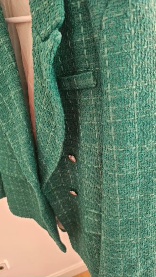 Americana Zara Verde Tweed