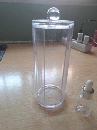 Bote discos algodón y monogotas