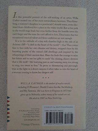 The Song of the Lark, Willa Cather