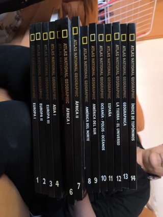 Atlas National Geographic 14 tomos