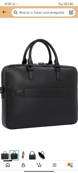 Maletín Tommy Hilfiger Negro