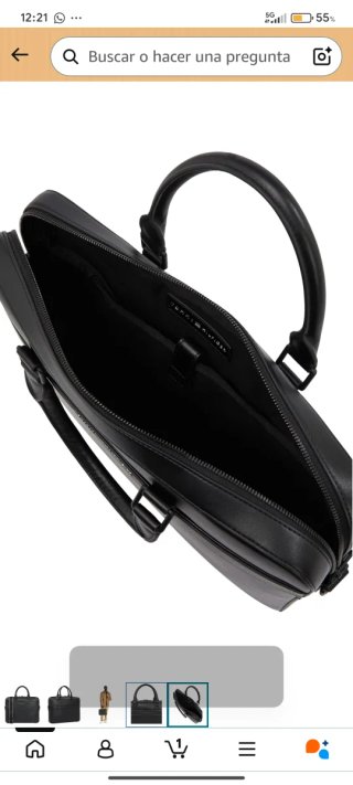 Maletín Tommy Hilfiger Negro