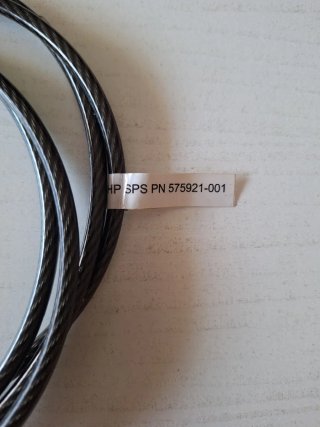 Cavo di sicurezza HP antifurto per laptop