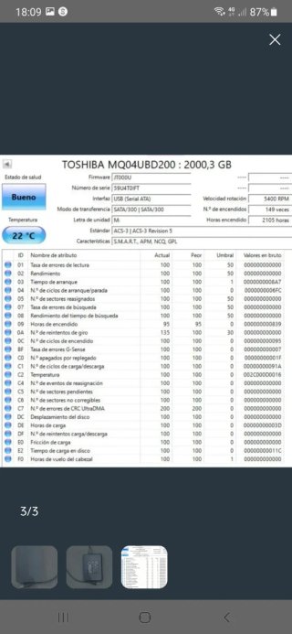 Disco Duro Externo Toshiba 1TB USB 3.0