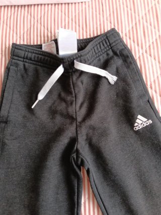 Pantalón Adidas Negro/Gris