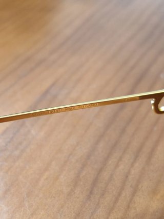 Gafas Cartier Vendome Louis Doradas