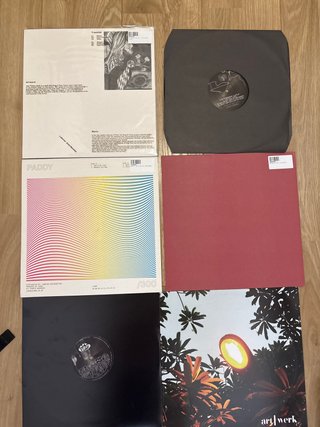 Lote 6 Vinilos 12 Electrónica