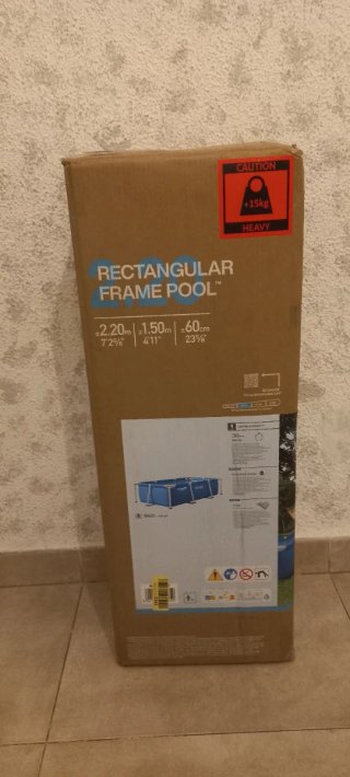 Piscina Rectangular Intex 2.20m