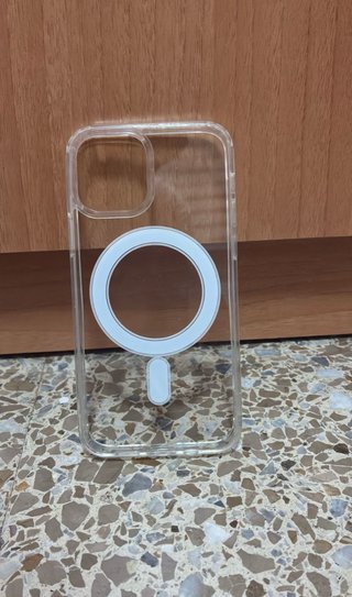 Funda iPhone 12 Transparente MagSafe