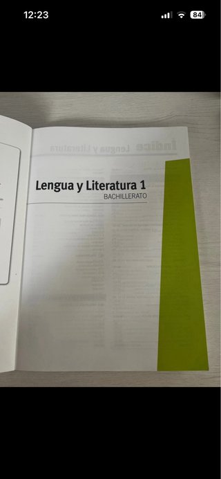 LENGUA Y LITERATURA 1